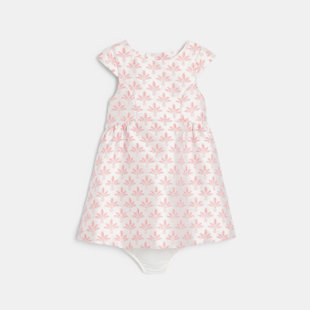 فستان جاكار برسوم أشجار...